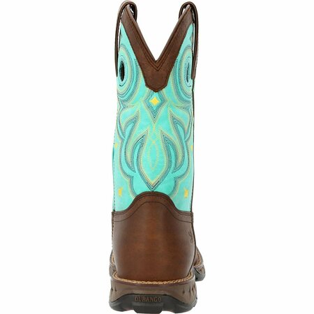 Durango Maverick Women's Waterproof Western Boot, SABLE BROWN, M, Size 10 DRD0419